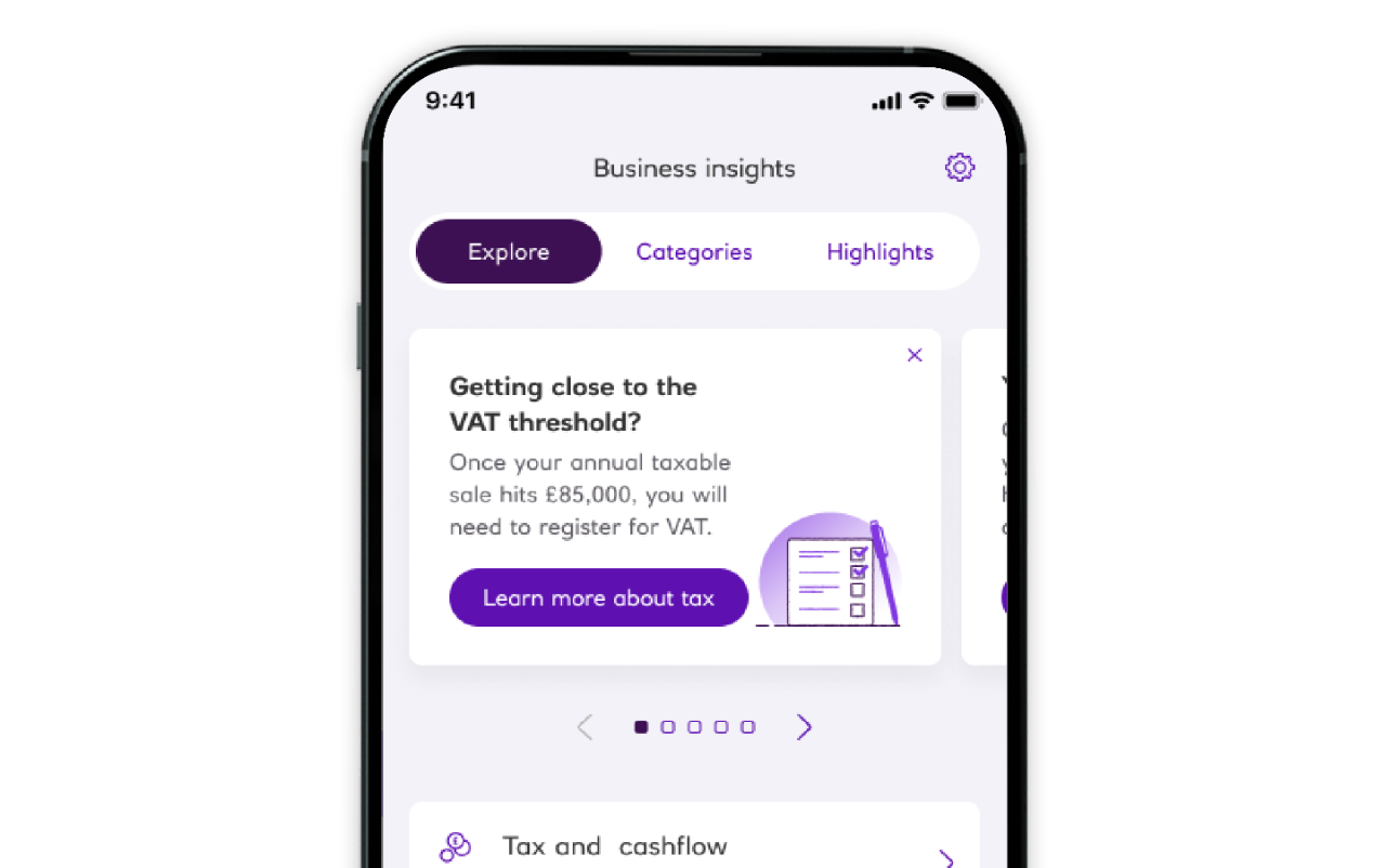 Mobile app screenshot